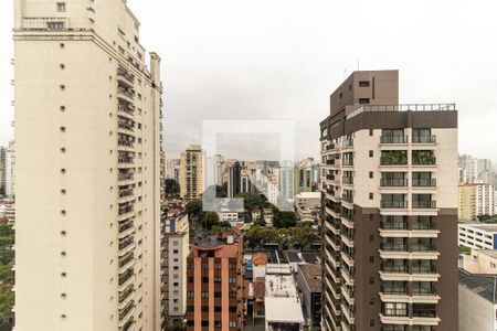 Vista da Sala de apartamento para alugar com 3 quartos, 100m² em Santa Cecília, São Paulo