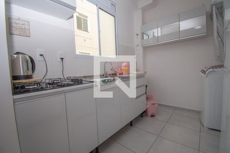 cozinha de apartamento à venda com 2 quartos, 52m² em Canudos, Novo Hamburgo