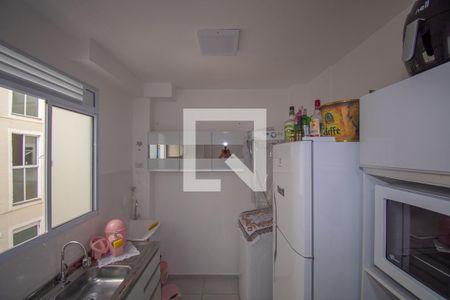 cozinha de apartamento à venda com 2 quartos, 52m² em Canudos, Novo Hamburgo