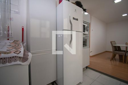 cozinha de apartamento à venda com 2 quartos, 52m² em Canudos, Novo Hamburgo