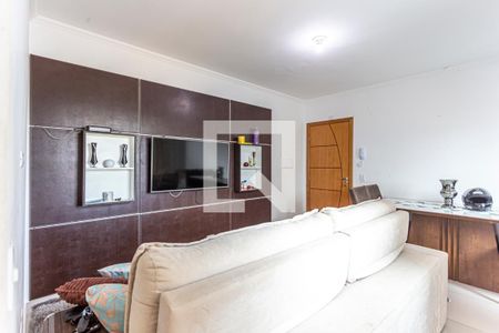 Sala de apartamento à venda com 2 quartos, 104m² em Vila Linda, Santo André