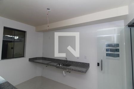 Cozinha de casa à venda com 2 quartos, 133m² em Paquetá, Belo Horizonte