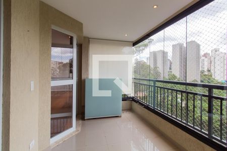 Varanda da Sala de apartamento à venda com 3 quartos, 128m² em Vila Suzana, São Paulo