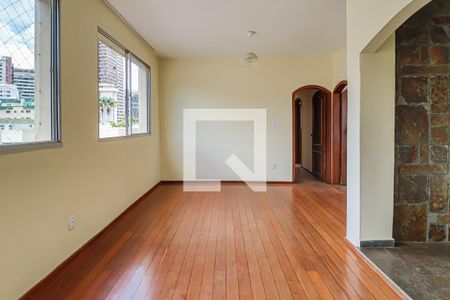 Sala  de apartamento à venda com 4 quartos, 137m² em Serra, Belo Horizonte