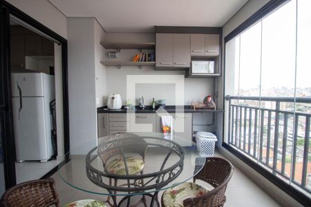 Cozinha de apartamento à venda com 1 quarto, 30m² em Bom Retiro, São Paulo