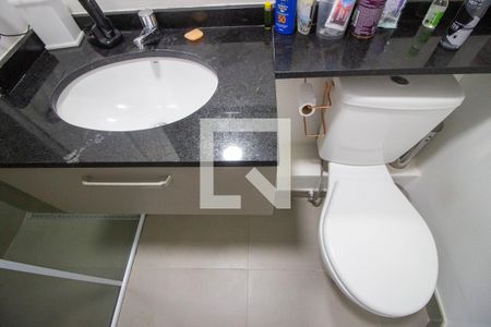 Banheiro de apartamento à venda com 1 quarto, 30m² em Bom Retiro, São Paulo