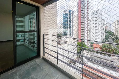 Varanda  de apartamento para alugar com 2 quartos, 80m² em Moema, São Paulo