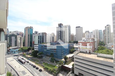 Vista da Varanda de kitnet/studio para alugar com 1 quarto, 26m² em Vila Nova Conceição, São Paulo