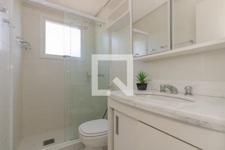 Quarto Suíte - banheiro de apartamento à venda com 2 quartos, 72m² em Santa Cecília, Porto Alegre