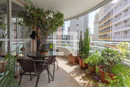 Varanda de apartamento à venda com 4 quartos, 144m² em Cerqueira César, São Paulo