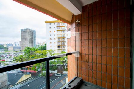 Varanda da sala de apartamento para alugar com 3 quartos, 133m² em Vila Bastos, Santo André