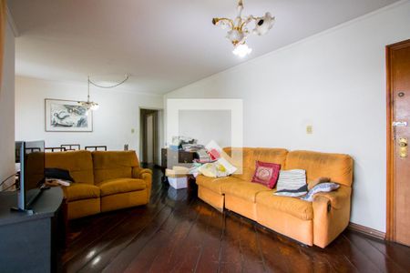Sala de apartamento à venda com 3 quartos, 133m² em Vila Bastos, Santo André