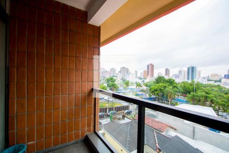 Varanda da sala de apartamento para alugar com 3 quartos, 133m² em Vila Bastos, Santo André