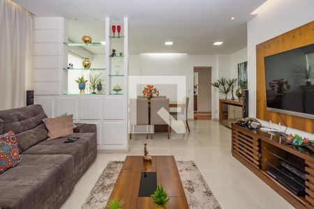 Sala de apartamento à venda com 4 quartos, 130m² em Buritis, Belo Horizonte