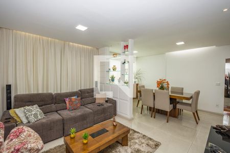 Sala de apartamento à venda com 4 quartos, 130m² em Buritis, Belo Horizonte