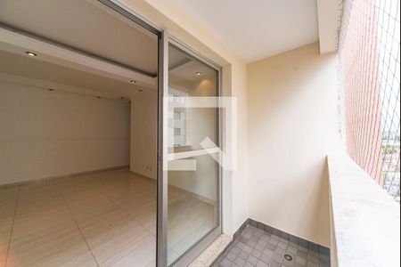 Varanda da Sala de apartamento à venda com 3 quartos, 89m² em Vila Gilda, Santo André