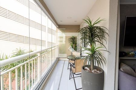 Varanda da Sala de apartamento à venda com 3 quartos, 74m² em Mooca, São Paulo