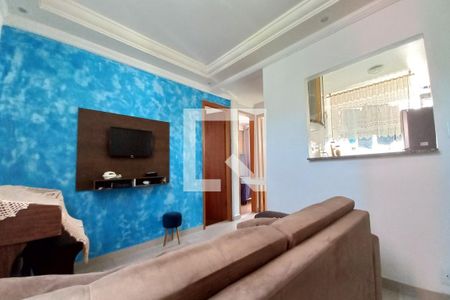 Sala de apartamento à venda com 2 quartos, 57m² em Parque Residencial Vila União, Campinas