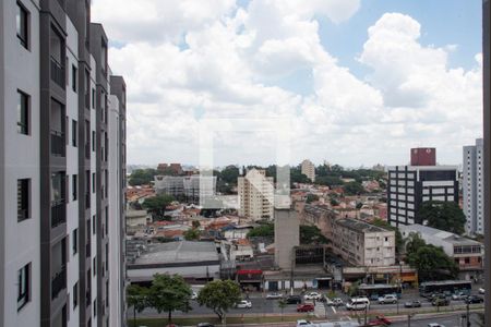 Vista do Dormitório de apartamento para alugar com 1 quarto, 35m² em Mirandópolis, São Paulo