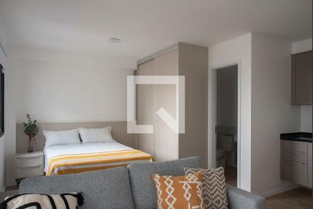 Studio/Sala/Dormitório de apartamento para alugar com 1 quarto, 35m² em Mirandópolis, São Paulo