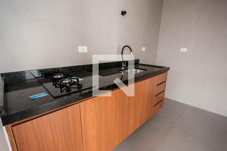 Cozinha de apartamento para alugar com 1 quarto, 33m² em Vila Moinho Velho, São Paulo