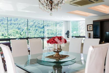 Sala de apartamento à venda com 2 quartos, 122m² em São Conrado, Rio de Janeiro