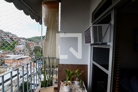 Varanda da Sala de apartamento à venda com 2 quartos, 58m² em Vila Isabel, Rio de Janeiro