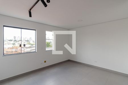 Quarto - Sala de apartamento para alugar com 1 quarto, 28m² em Vila Moinho Velho, São Paulo