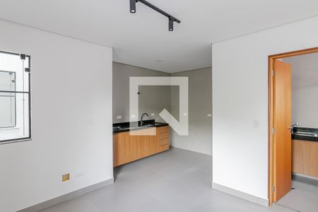 Sala de apartamento para alugar com 1 quarto, 32m² em Vila Moinho Velho, São Paulo