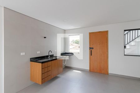 Cozinha e Área de Serviço de apartamento para alugar com 1 quarto, 29m² em Vila Moinho Velho, São Paulo