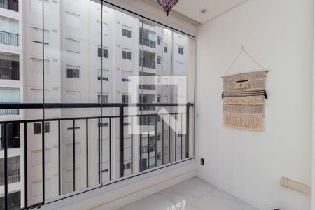 Varanda de apartamento à venda com 2 quartos, 55m² em Brás, São Paulo