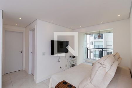 Sala de Estar de apartamento à venda com 2 quartos, 55m² em Brás, São Paulo