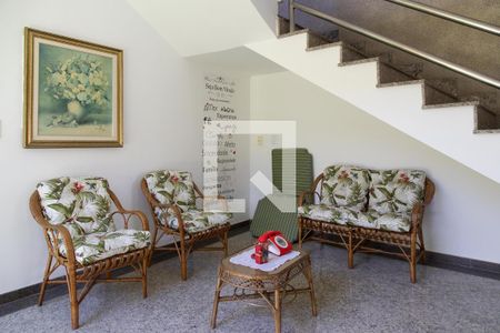 Sala de estar de casa de condomínio à venda com 4 quartos, 600m² em Barra da Tijuca, Rio de Janeiro