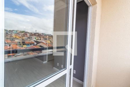 Sacada da Sala de apartamento à venda com 2 quartos, 49m² em Jardim das Palmeiras, Várzea Paulista