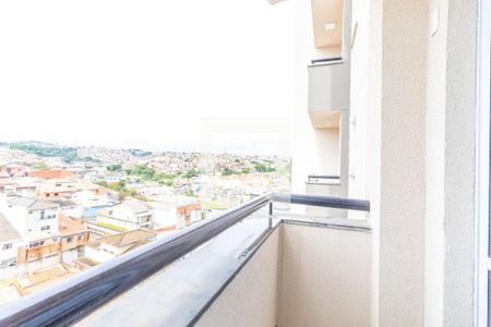 Sacada da Sala de apartamento à venda com 2 quartos, 49m² em Jardim das Palmeiras, Várzea Paulista