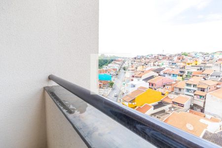 Sacada da Sala de apartamento à venda com 2 quartos, 49m² em Jardim das Palmeiras, Várzea Paulista