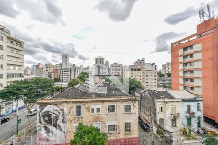 Vista do Quarto de apartamento para alugar com 1 quarto, 35m² em Campos Elíseos, São Paulo