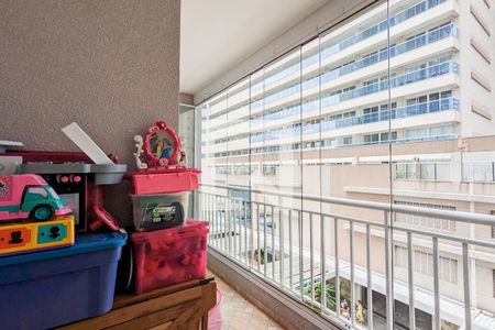 Varanda  de apartamento à venda com 3 quartos, 80m² em Rudge Ramos, São Bernardo do Campo