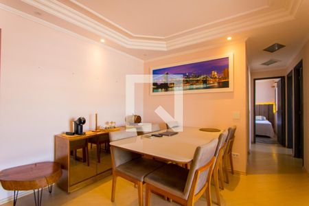 Sala de apartamento à venda com 3 quartos, 90m² em Vila Santa Teresa, Santo André