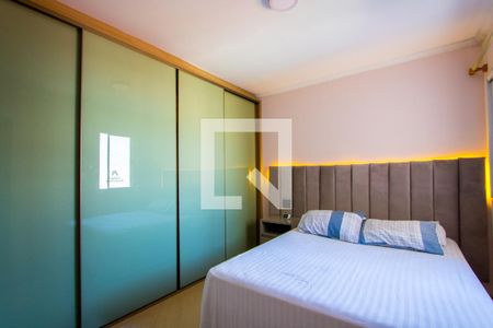 Quarto 1 - Suíte de apartamento à venda com 3 quartos, 90m² em Vila Santa Teresa, Santo André