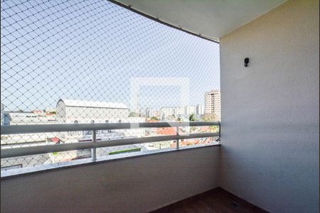 Varanda da Sala de apartamento à venda com 3 quartos, 90m² em Vila Santa Teresa, Santo André