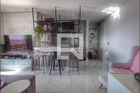 Sala de apartamento à venda com 2 quartos, 70m² em Cambuci, São Paulo