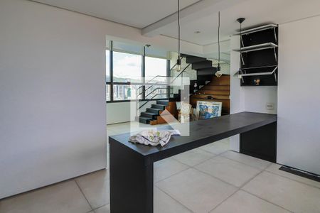 Sala/Cozinha de apartamento para alugar com 2 quartos, 172m² em Cruzeiro, Belo Horizonte