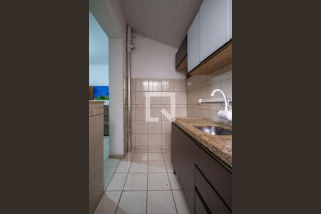 Cozinha de apartamento para alugar com 2 quartos, 42m² em Cidade Baixa, Porto Alegre