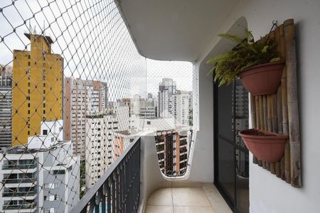 Varanda de apartamento para alugar com 4 quartos, 192m² em Vila Suzana, São Paulo