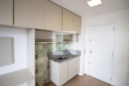 Cozinha de kitnet/studio para alugar com 1 quarto, 19m² em Brás, São Paulo