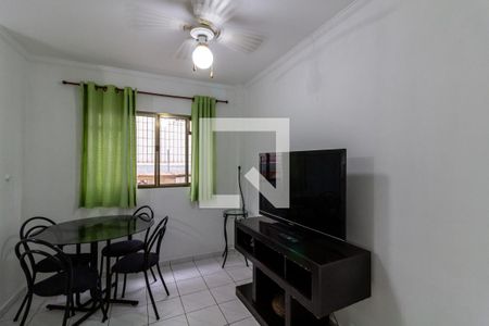 Sala de apartamento para alugar com 2 quartos, 85m² em Canto do Forte, Praia Grande