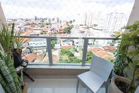 Varanda da Sala de apartamento à venda com 3 quartos, 136m² em Paquetá, Belo Horizonte