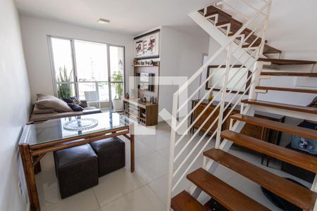 Sala de apartamento à venda com 3 quartos, 136m² em Paquetá, Belo Horizonte