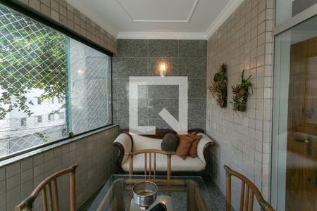Varanda de apartamento para alugar com 4 quartos, 180m² em Sion, Belo Horizonte